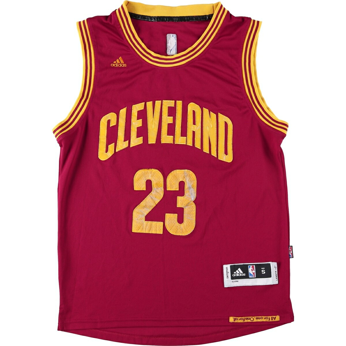 adidas/アディダス NBA CLEVELAND CAVALIERS クリーブランドキャバリアーズ ゲームシャツ レプリカユニフォーム
