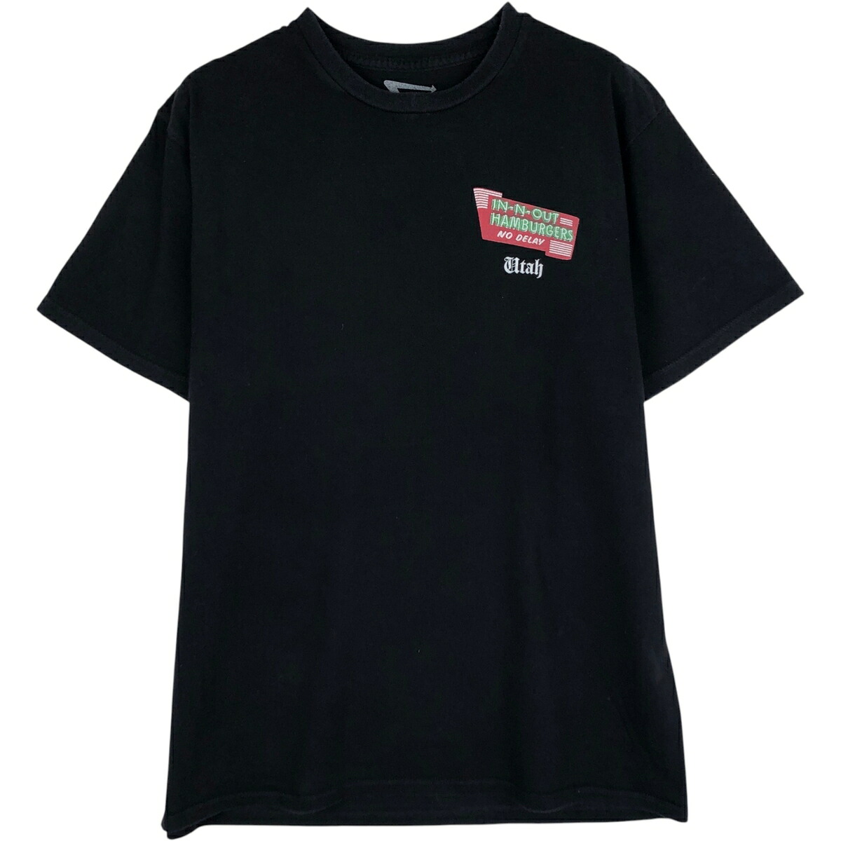 IN-N-OUT BURGER インアンドアウトバーガー アドバタイジングTシャツ
