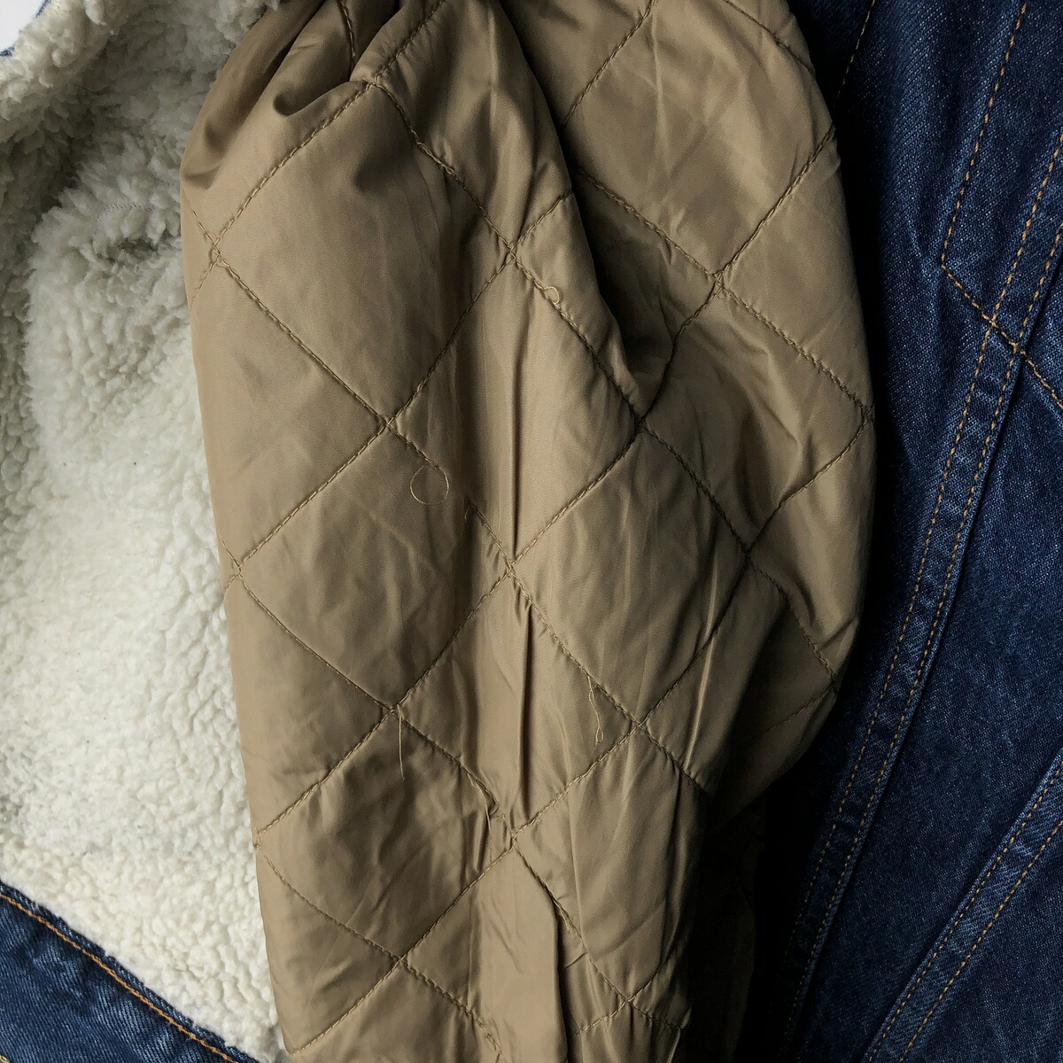 古着 リーバイス Levis LEVIS PREMIUM 中綿入り デニムボアジャケット メンズL相当 /eaa645695 【中古】 【260517】