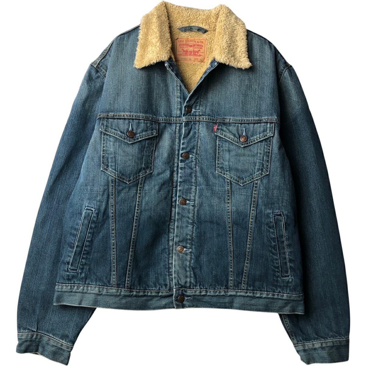 Levi's/リーバイス 71550-0439 ユーロモデル デニムボアジャケット