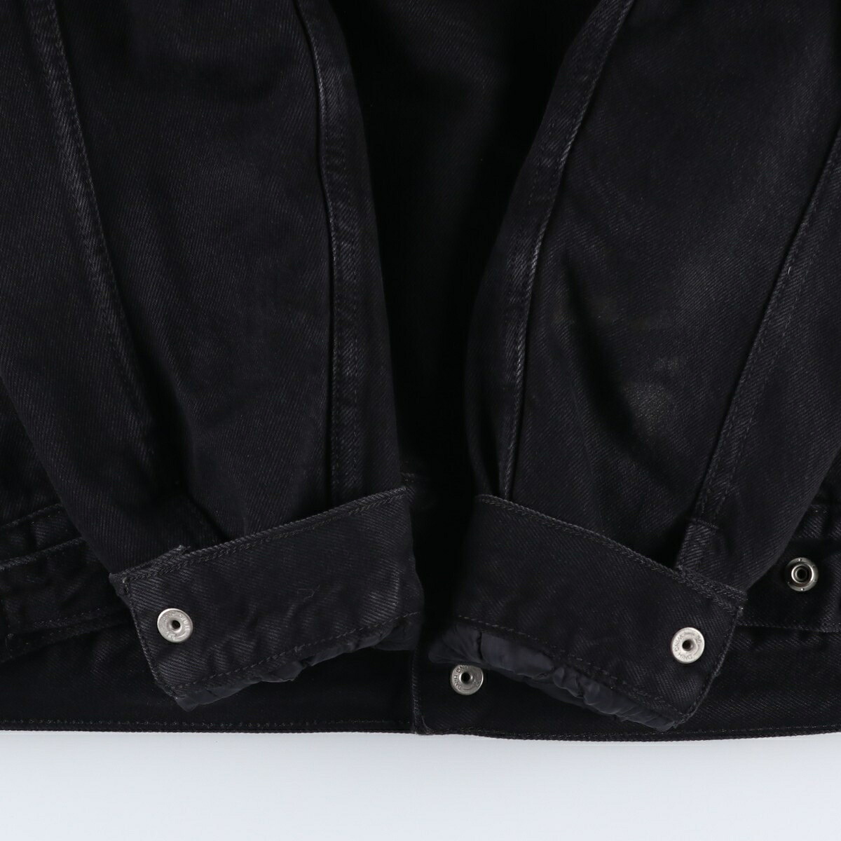 Levi's/リーバイス ブラックデニムボアジャケット