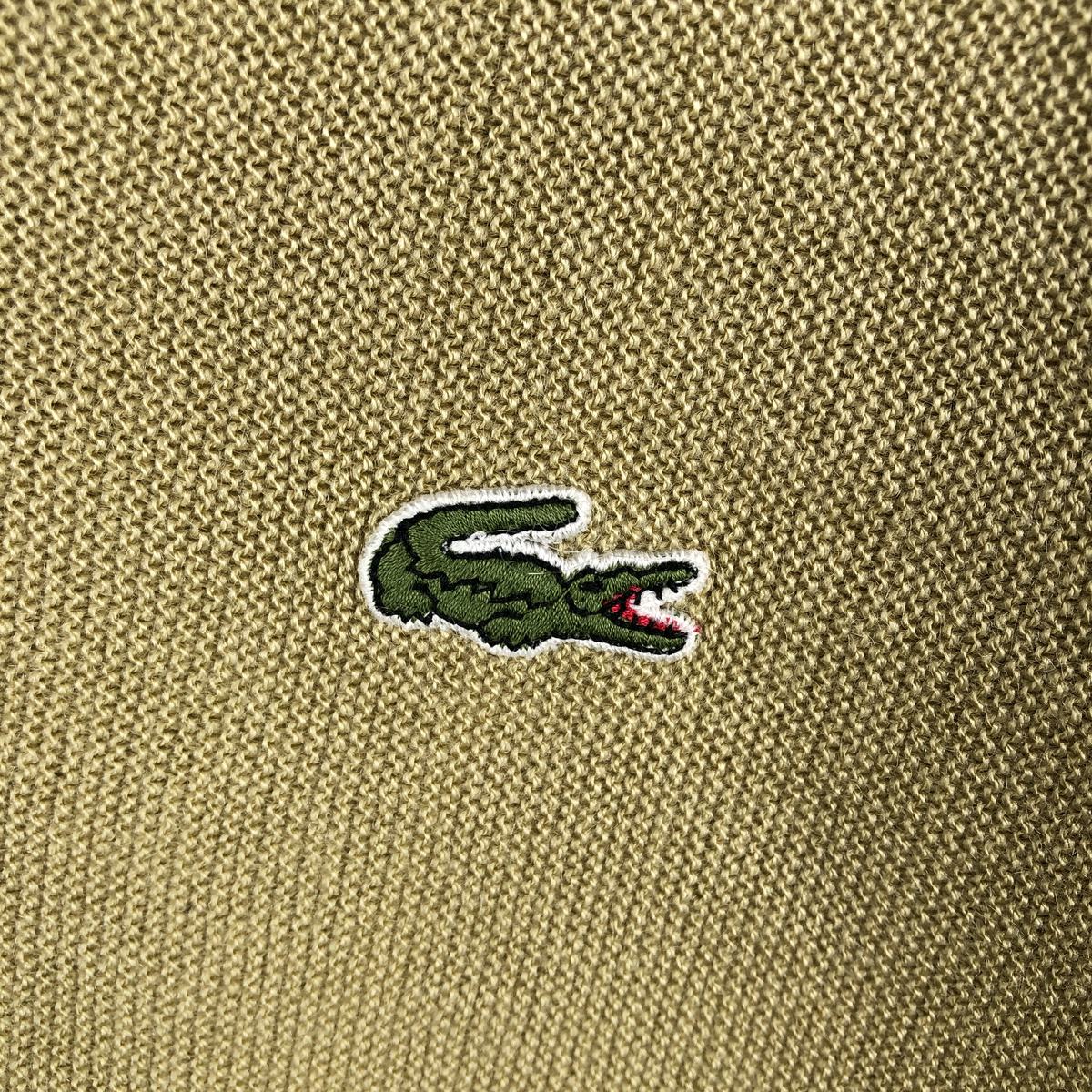 LACOSTE/ラコステ CHEMISE フレンチラコステ Vネック アクリルニットセーター