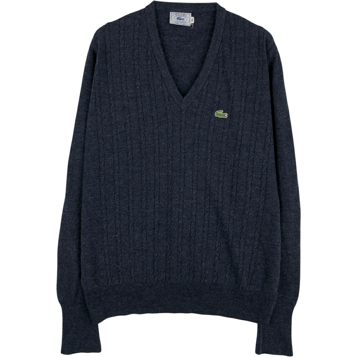 LACOSTE/ラコステ IZOD Vネック ニットセーター