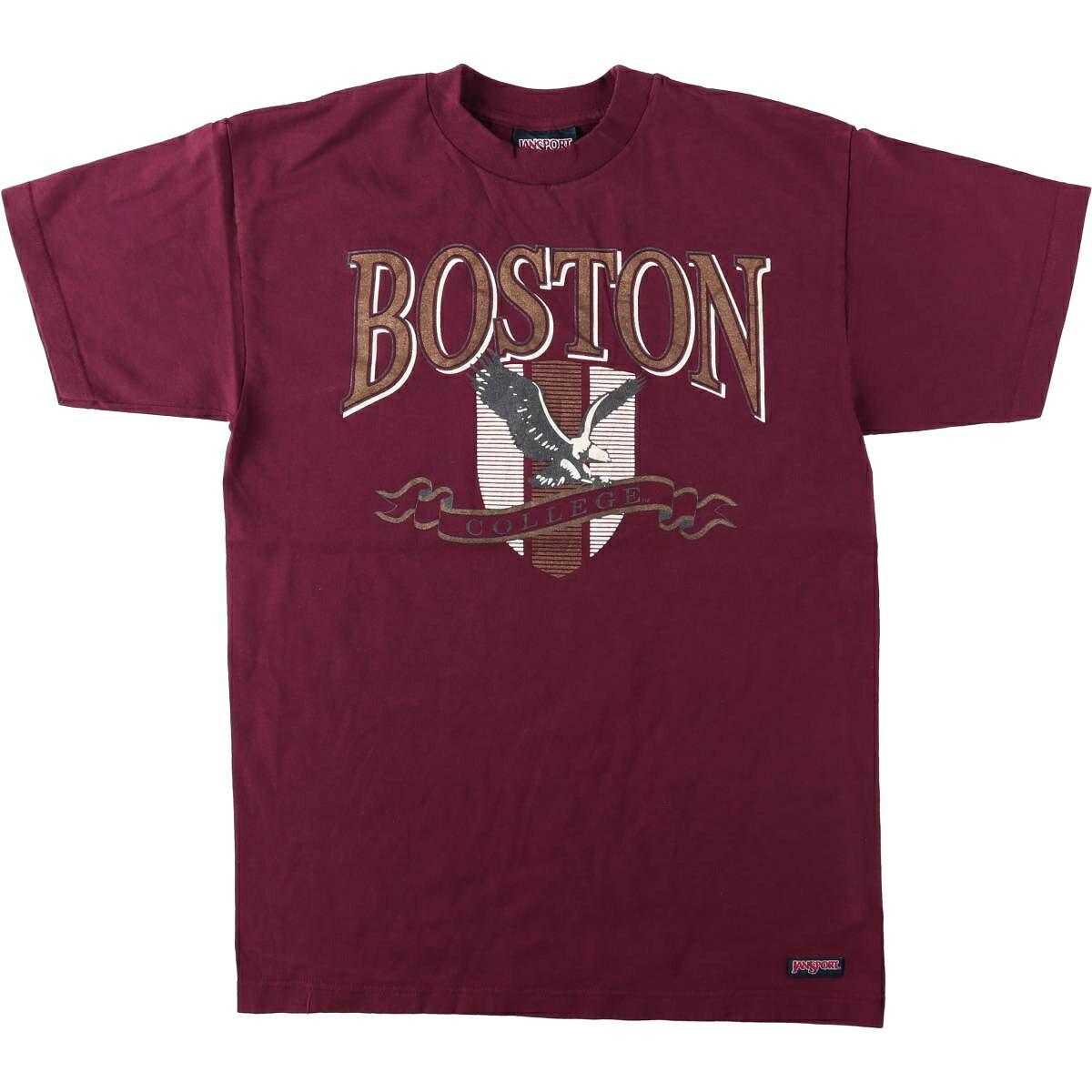 JANSPORT/ジャンスポーツ BOSTON  ボストン大学 カレッジTシャツ