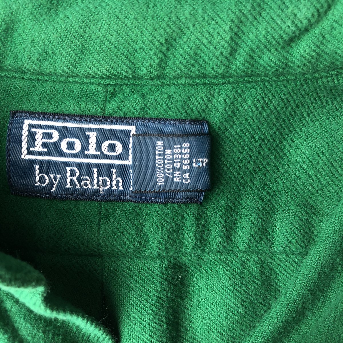 古着 ラルフローレン Ralph Lauren POLO by Ralph Lauren 長袖 シャモアクロスシャツ メンズS相当 /eaa646880 【中古】 【260601】