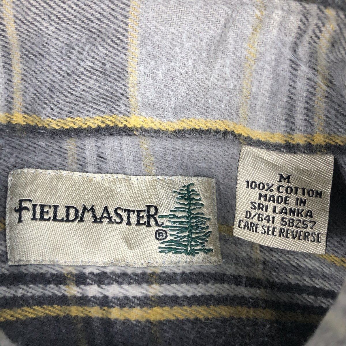 Field Master/フィールドマスター 長袖 ライトネルチェックシャツ