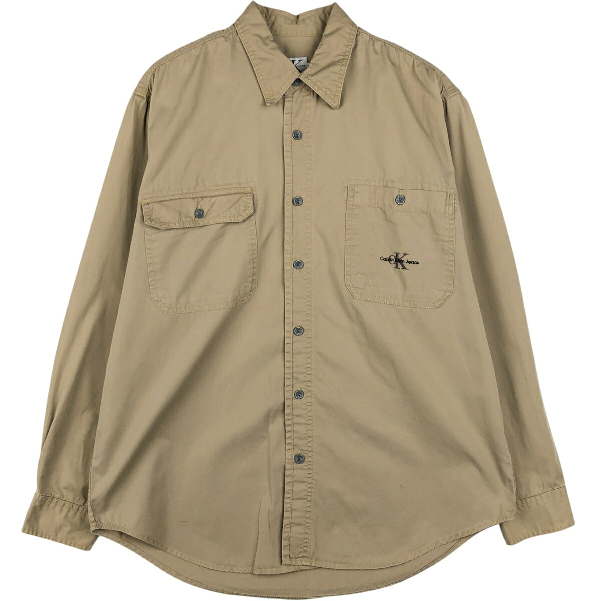Calvin klein/カルバンクライン JEANS 長袖 コットンシャツ