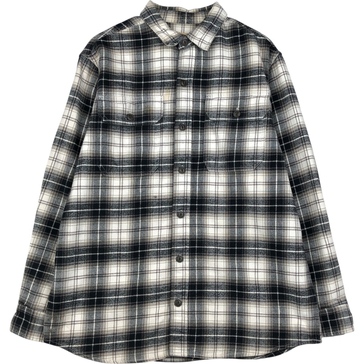 RED HEAD/レッドヘッド 長袖 フランネルチェックシャツ