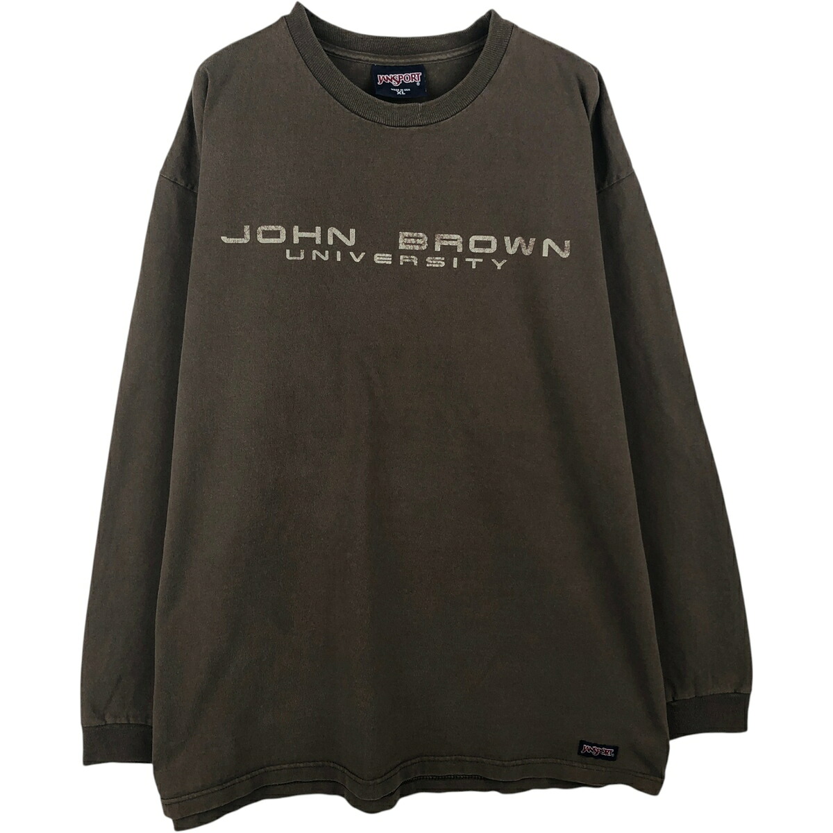 JANSPORT/ジャンスポーツ BROWN ブラウン大学 ロングTシャツ ロンT