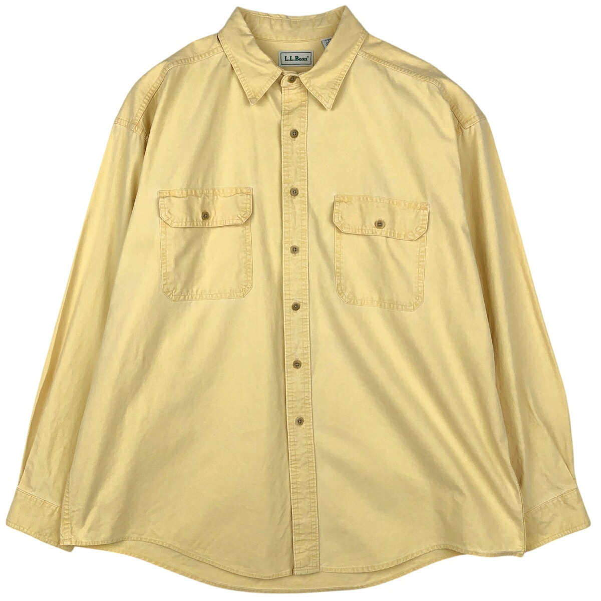 L.L.Bean/エルエルビーン コットンボックスシャツ