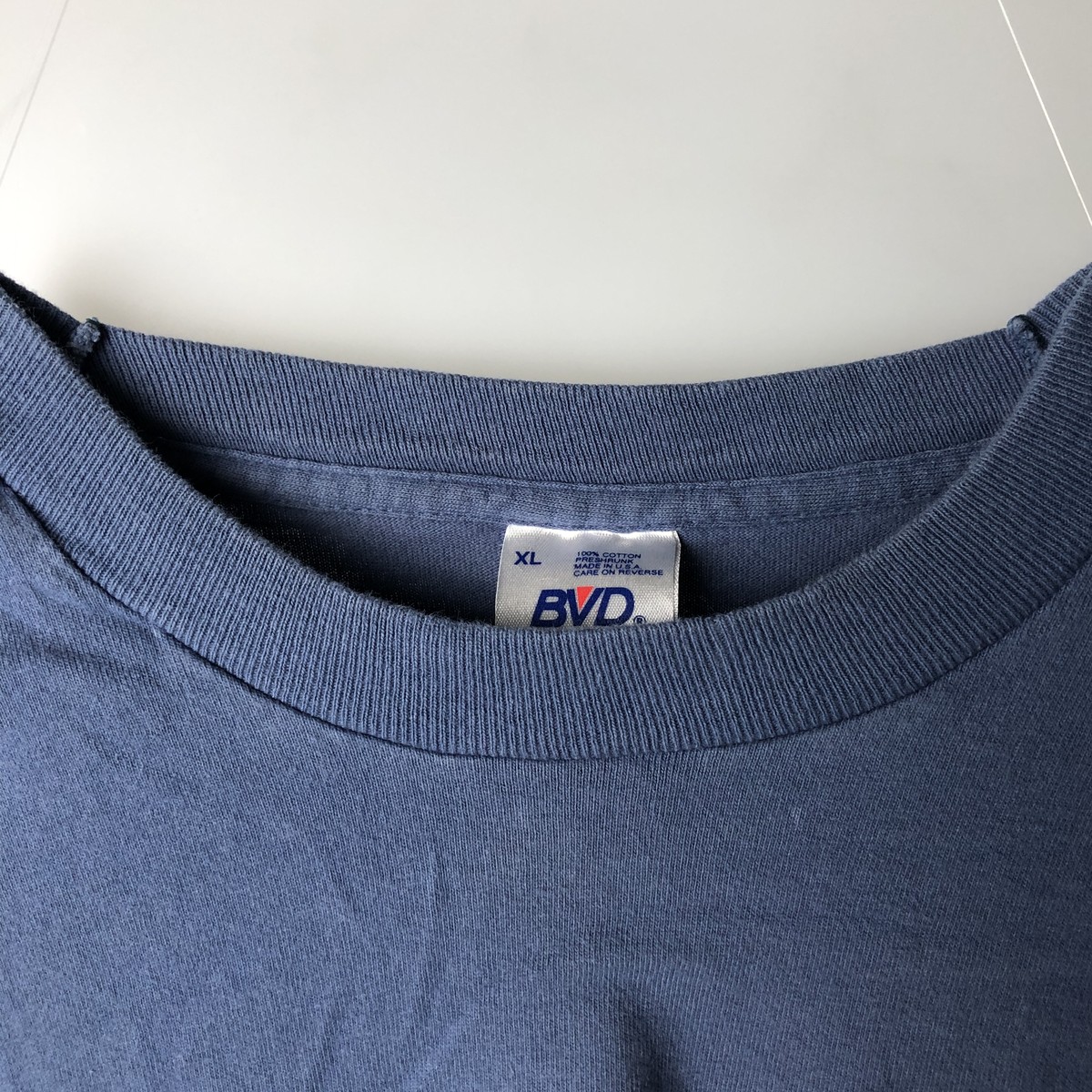 BVD 無地ポケットTシャツ