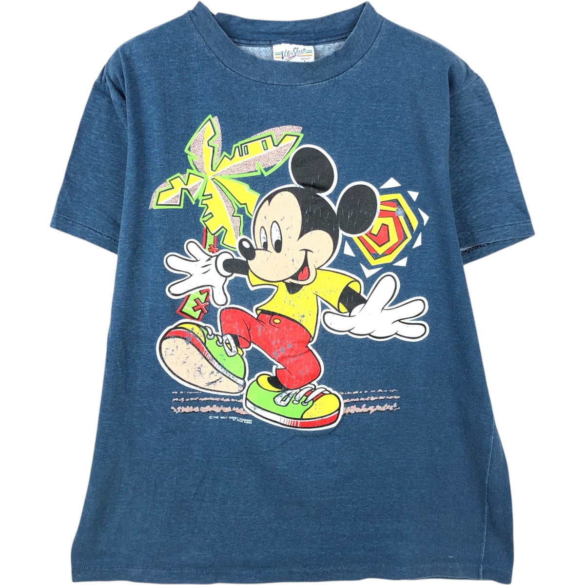 VELVA SHEEN/ベルバシーン MICKEY MOUSE ミッキーマウス キャラクタープリントTシャツ
