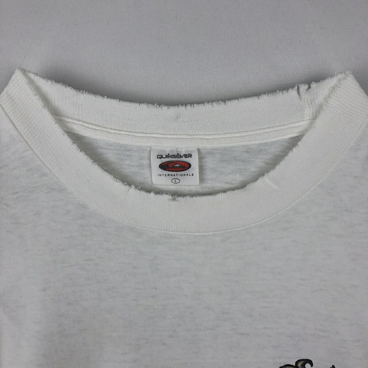 古着 90年代 クイックシルバー QUIKSILVER バックロゴ サーフ スケートTシャツ USA製 メンズL相当 ヴィンテージ /eaa648747 【中古】 【260613】