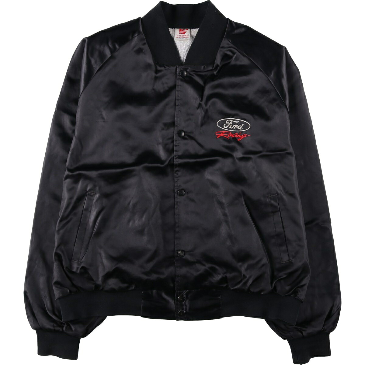 WHANG Ford Racing フォードレーシング ナイロンスタジャン アワードジャケット バーシティジャケット
