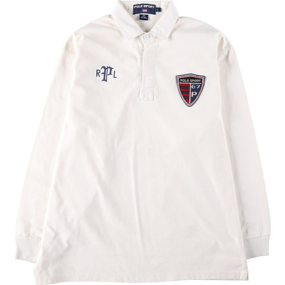 Ralph Lauren/ラルフローレン POLO SPORT ポロスポーツ 長袖 ラガーシャツ
