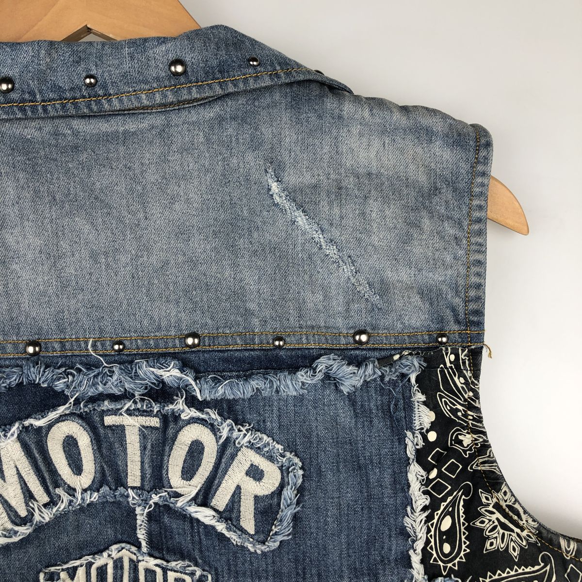 Harley-Davidson/ハーレーダビッドソン フルジップ デニムベスト