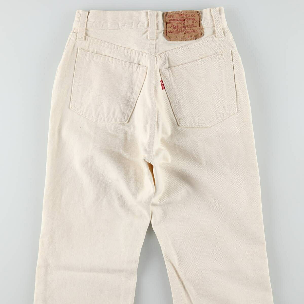 Levi's/リーバイス 26501-8821 ホワイトデニム ストレートデニムパンツ