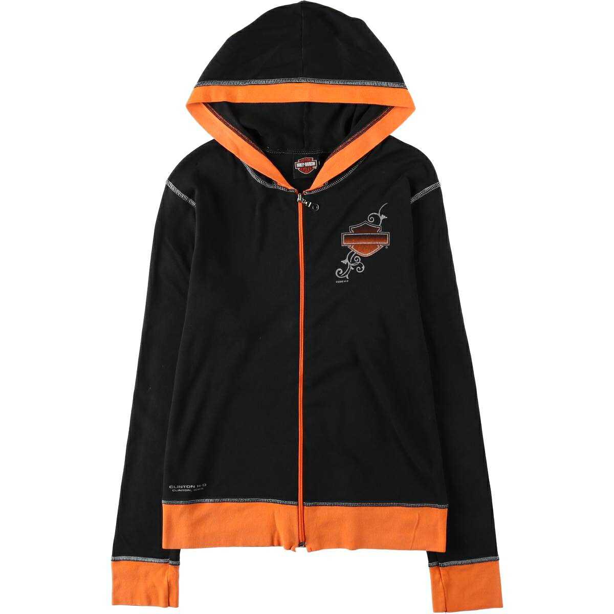 Harley-Davidson/ハーレーダビッドソン スウェットフルジップパーカー