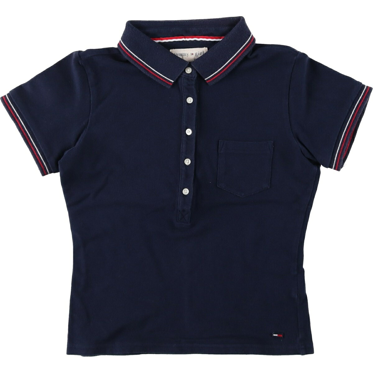 TOMMY HILFIGER/トミーヒルフィガー TOMMY GIRL トミーガール 半袖 ポロシャツ