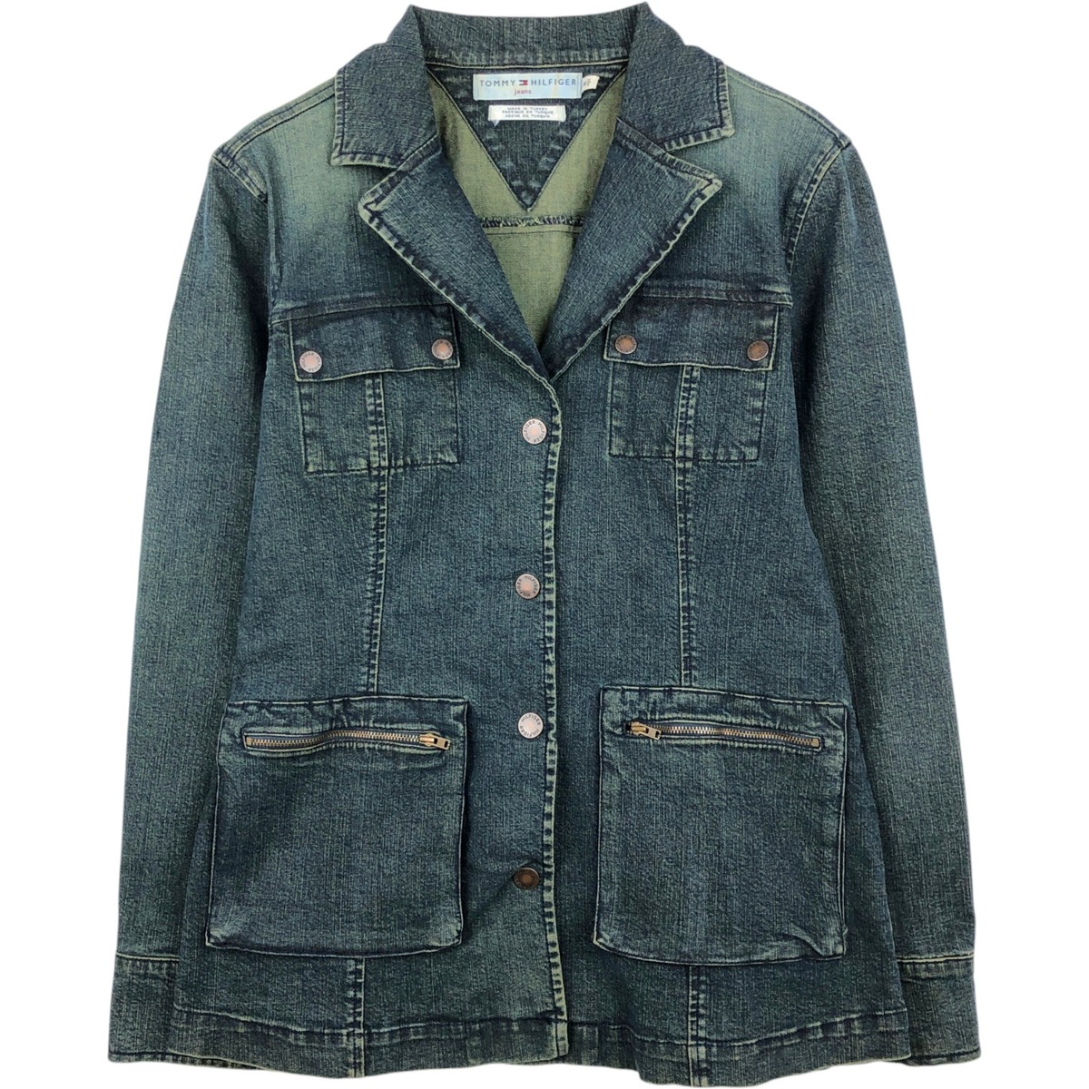 TOMMY HILFIGER/トミーヒルフィガー JEANS デニムテーラードジャケット