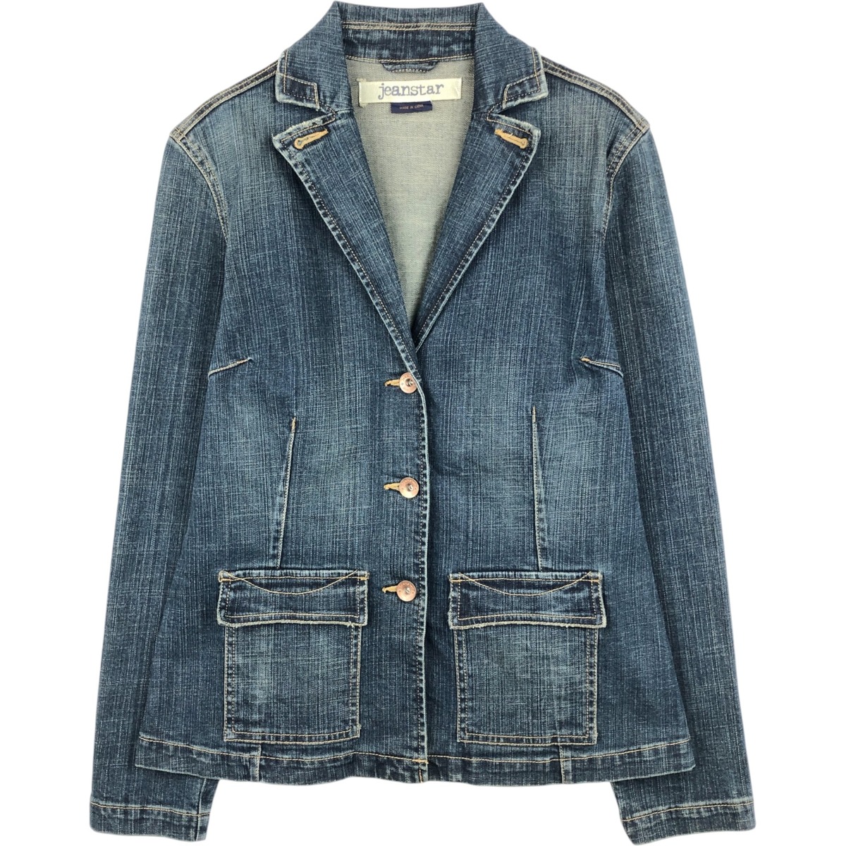 jeanstar デニムテーラードジャケット