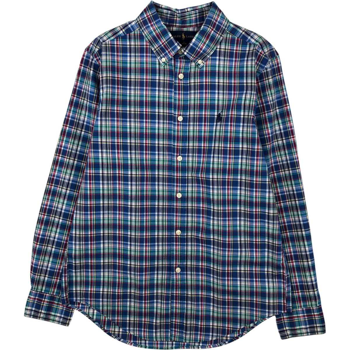 Ralph Lauren/ラルフローレン 長袖 ボタンダウンチェックシャツ