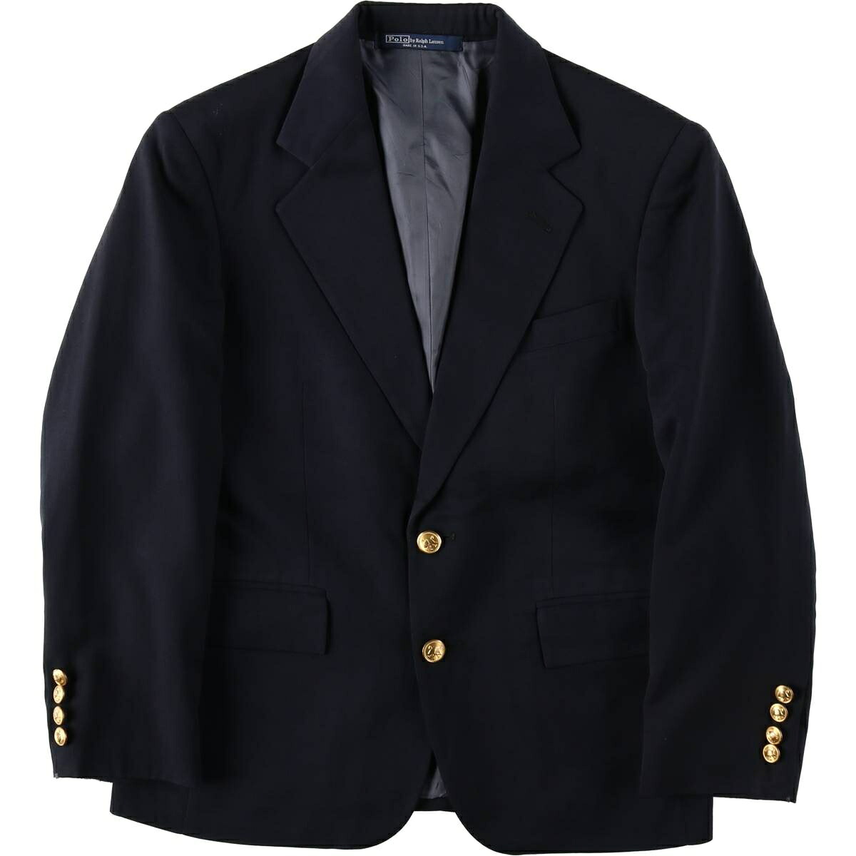 Ralph Lauren/ラルフローレン POLO by Ralph Lauren 紺ブレザー テーラードジャケット