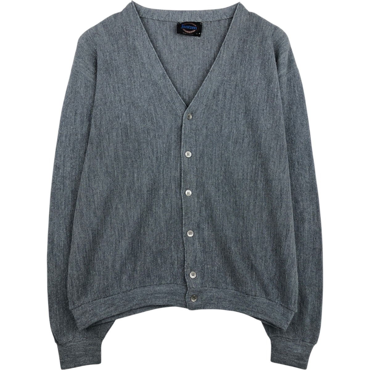 Jantzen/ジャンセン アクリルニットカーディガン