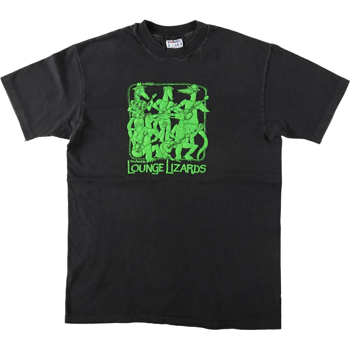 Hanes/ヘインズ THE AUSTIN LOUNGE LIZARDS バンドTシャツ バンT