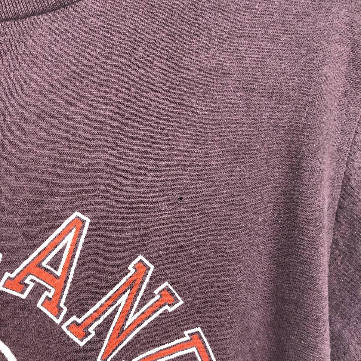 古着 80年代 チャンピオン Champion トリコタグ NFL CLEVELAND BROWNS クリーブランドブラウンズ スポーツプリントTシャツ USA製 レディースL相当 ヴィンテージ /eaa640807 【中古】 【260820】