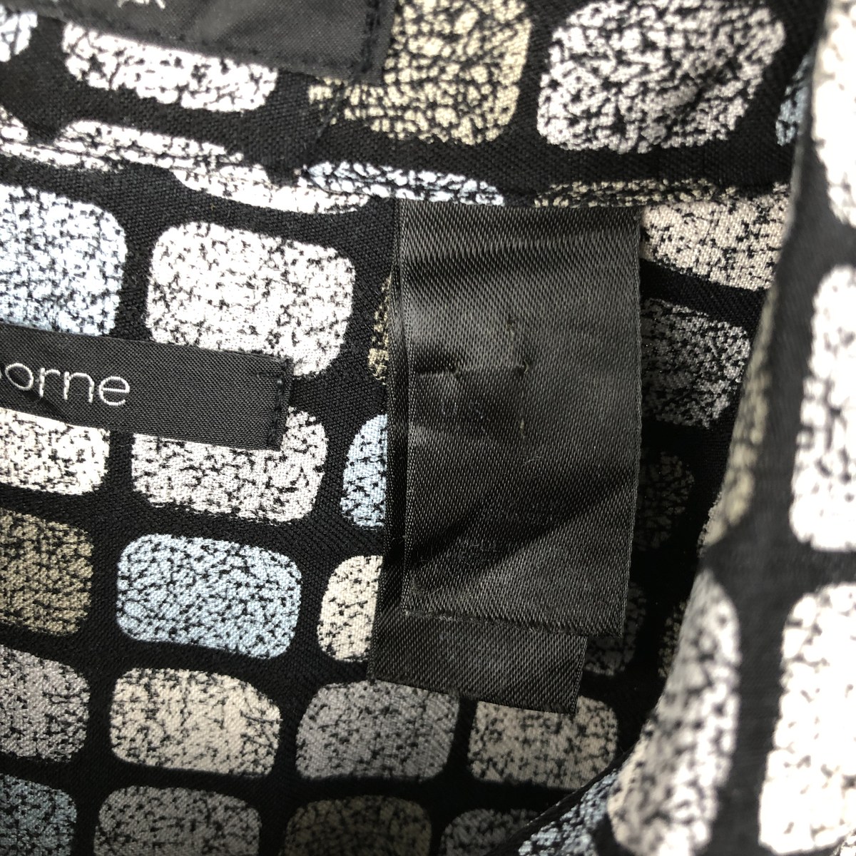 Liz Claiborne/リズクレイボーン claiborne 半袖 シルクシャツ