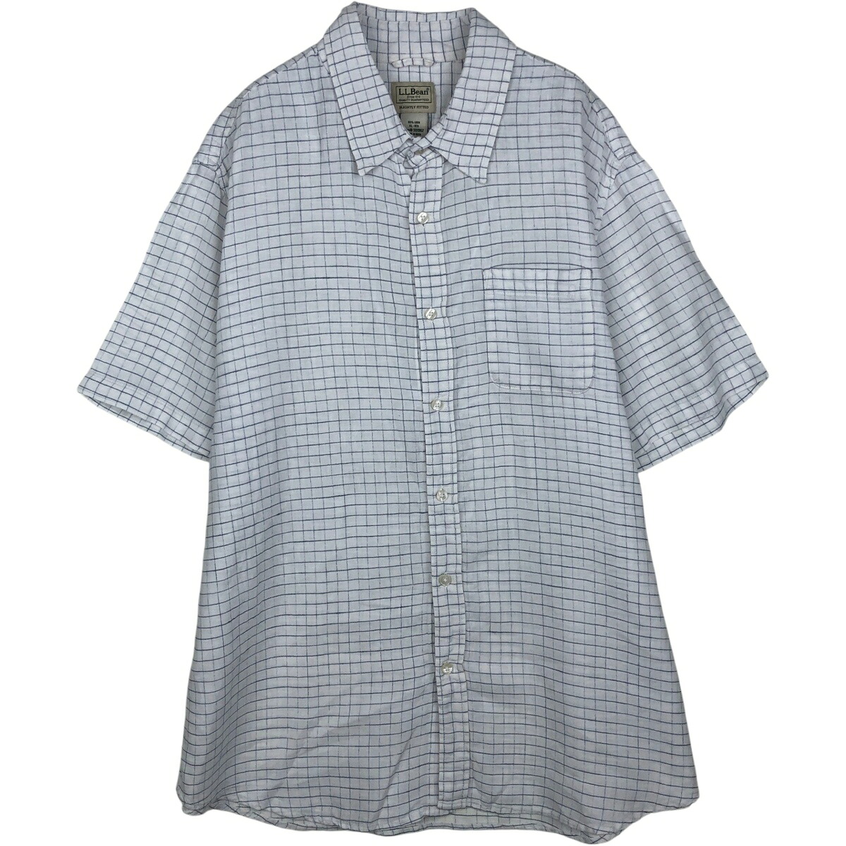 L.L.Bean/エルエルビーン 半袖 リネンシャツ