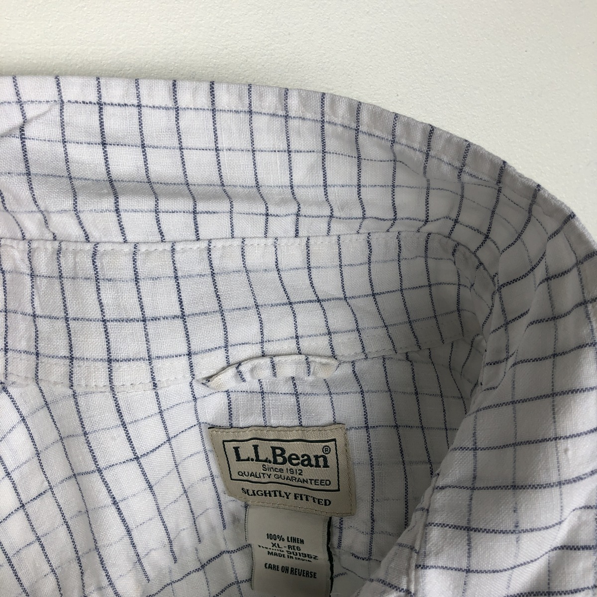L.L.Bean/エルエルビーン 半袖 リネンシャツ
