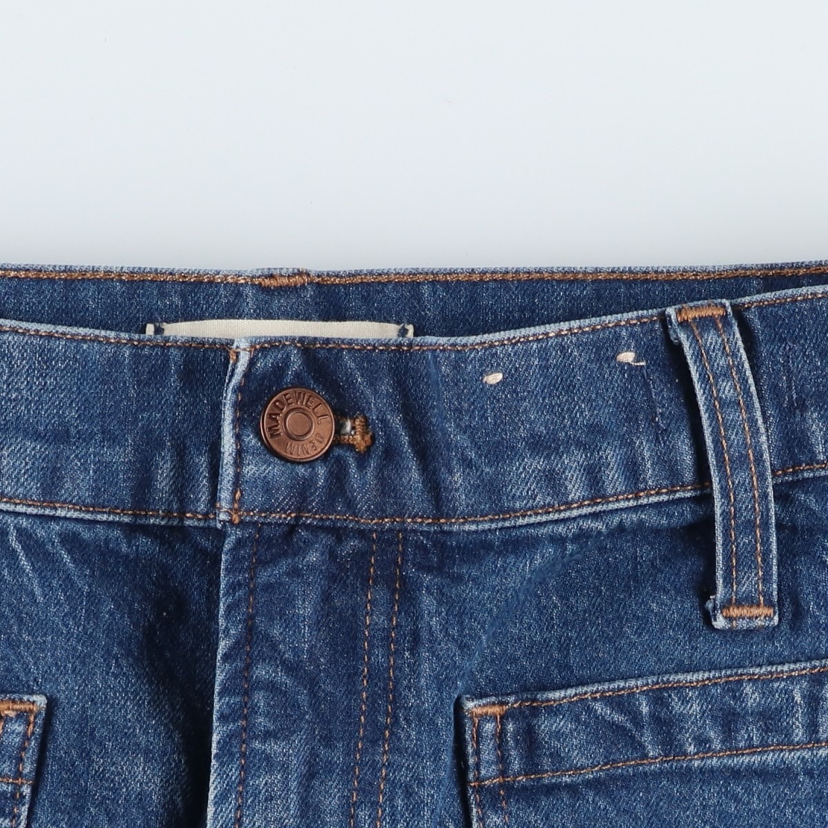 Madewell ストレートデニムパンツ