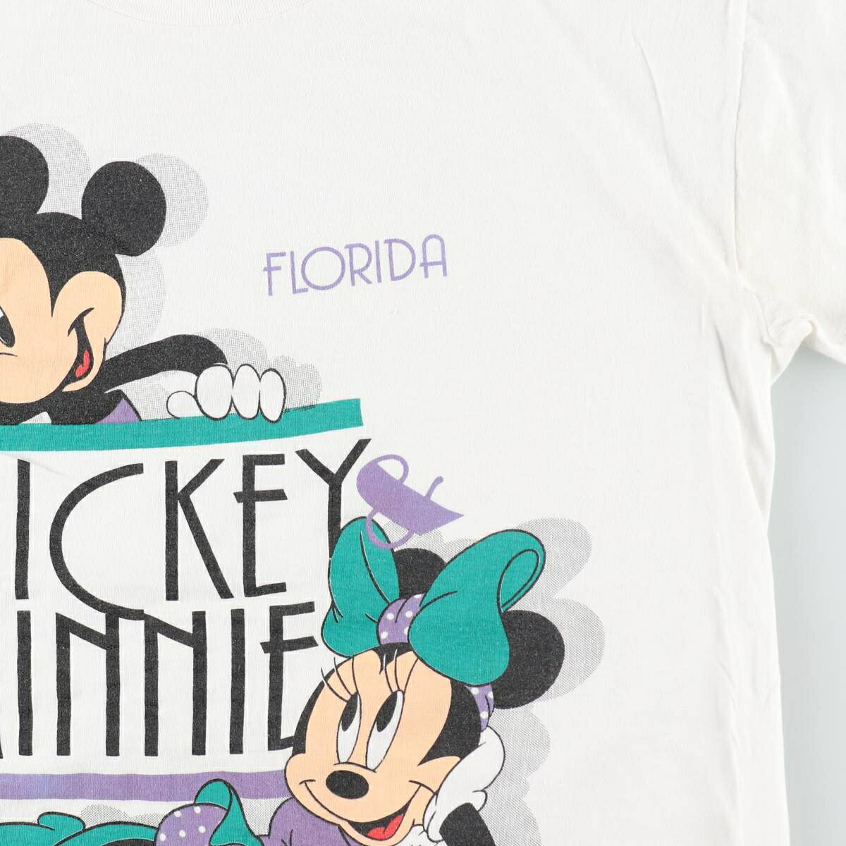 SHERRY'S/シェリーズ MICKEY MOUSE ミッキーマウス キャラクタープリントTシャツ