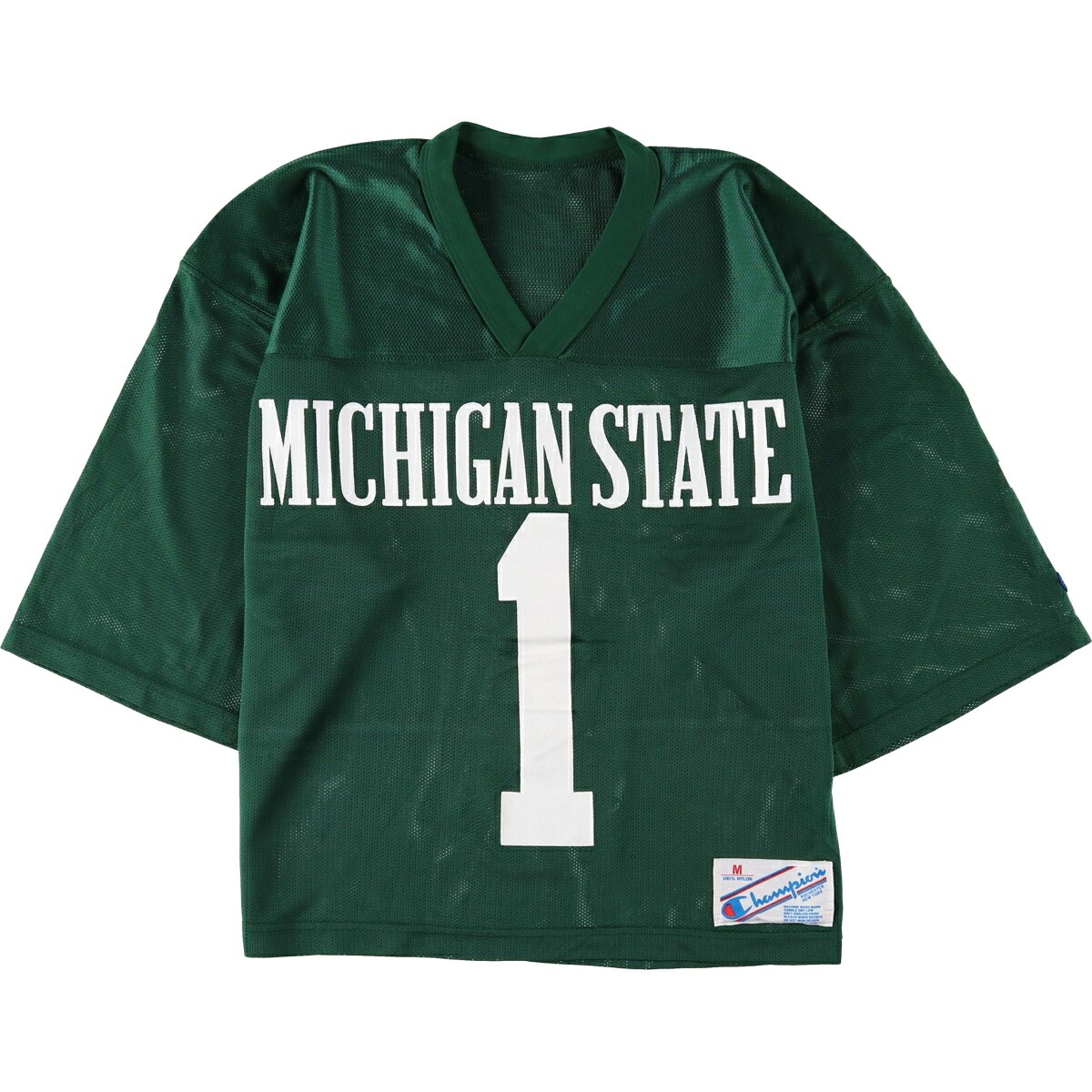 Champion/チャンピオン MICHIGAN STATE ミシガン州立大学 メッシュ ゲームシャツ