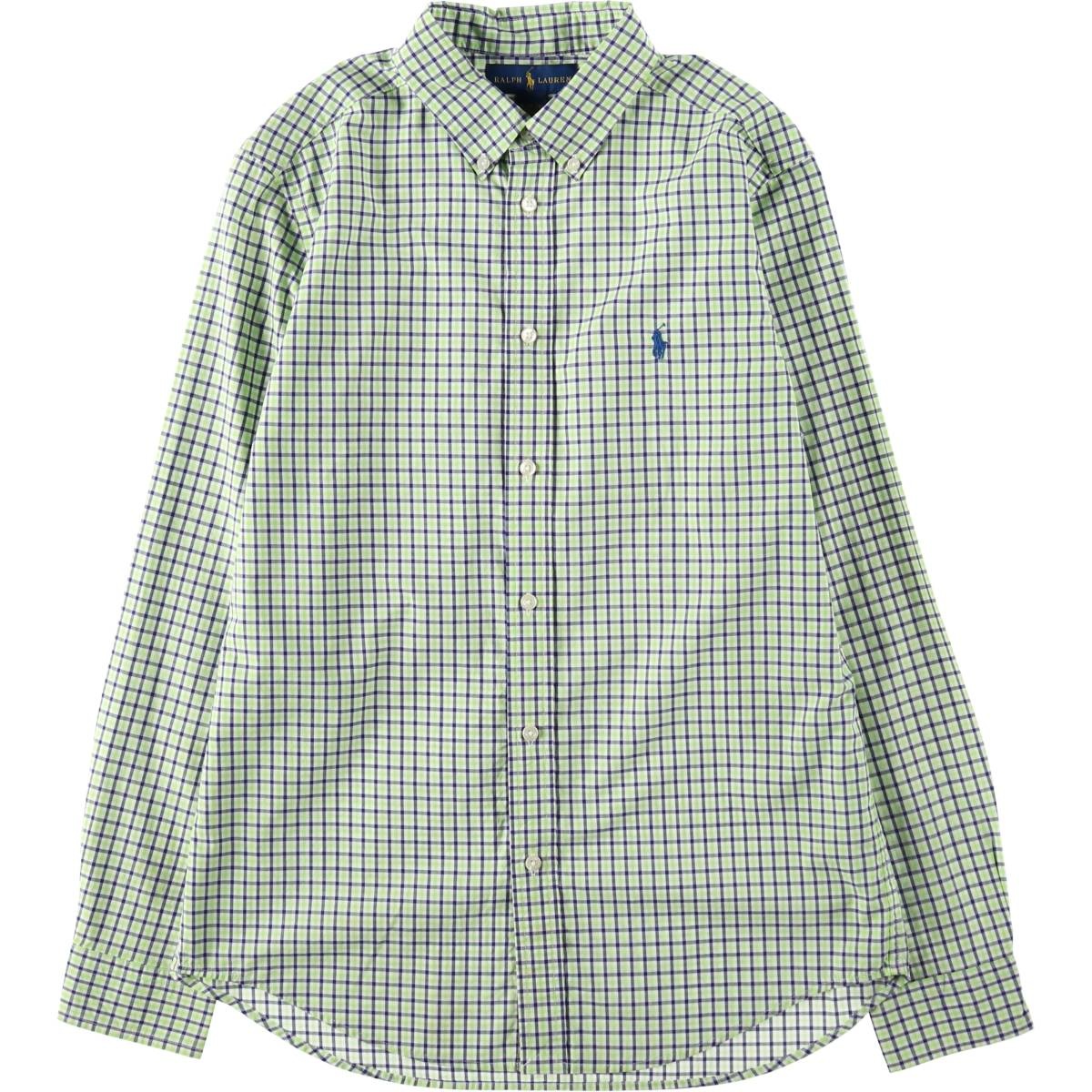 Ralph Lauren/ラルフローレン 長袖 ボタンダウンチェックシャツ