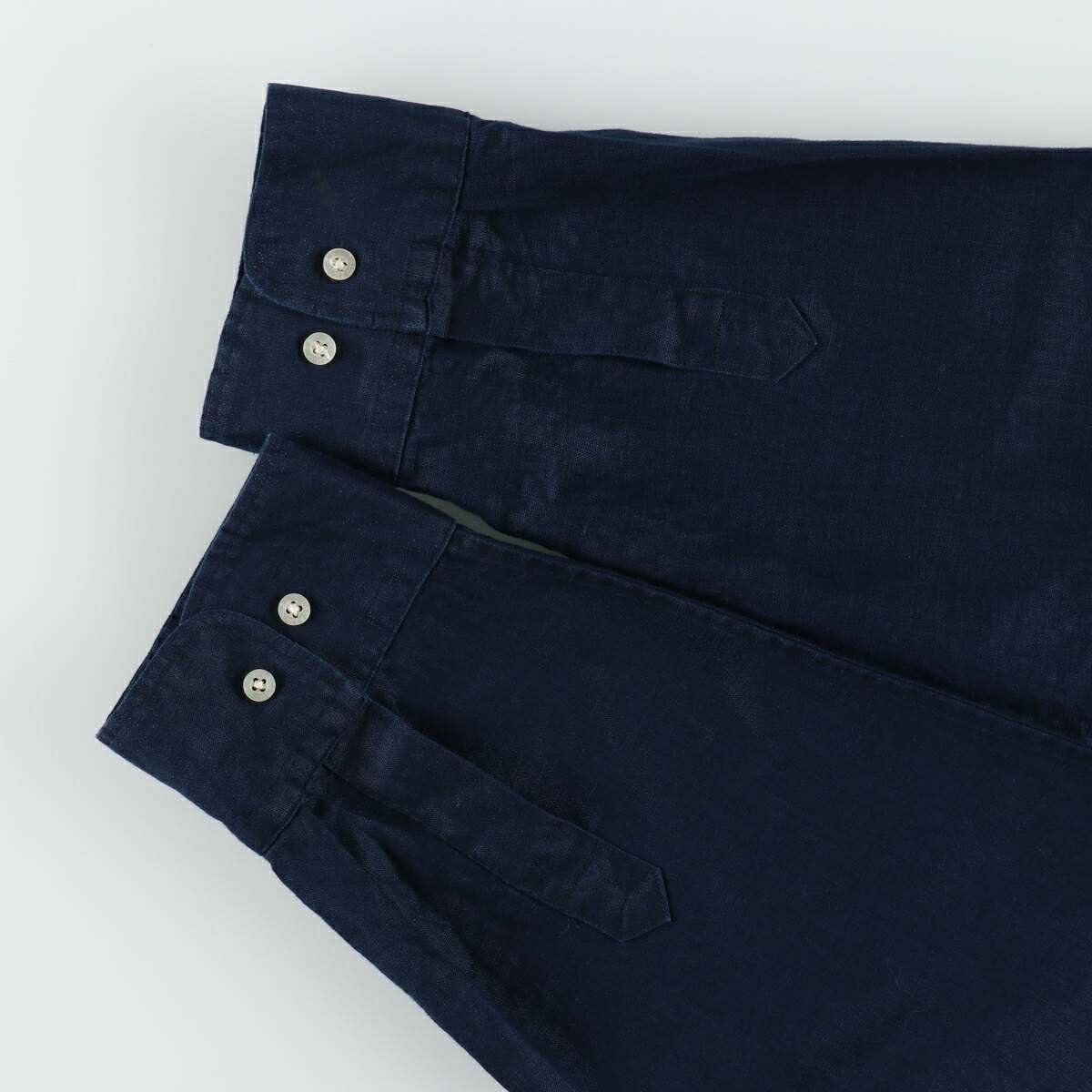 Ralph Lauren/ラルフローレン LAUREN ローレン 長袖 リネンシャツ