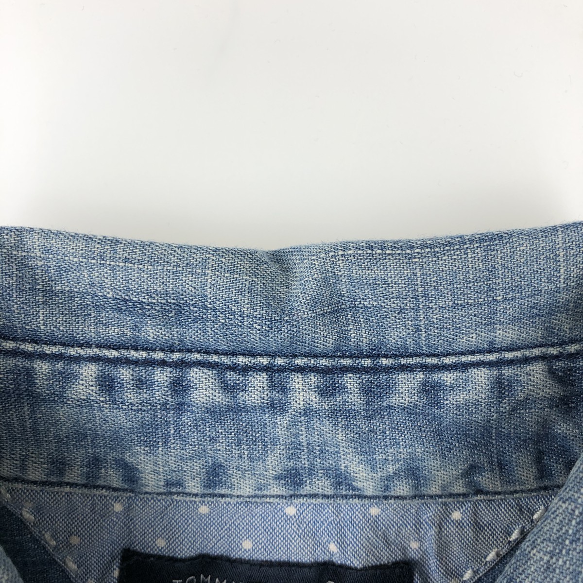 TOMMY HILFIGER/トミーヒルフィガー 長袖 コットンシャツ