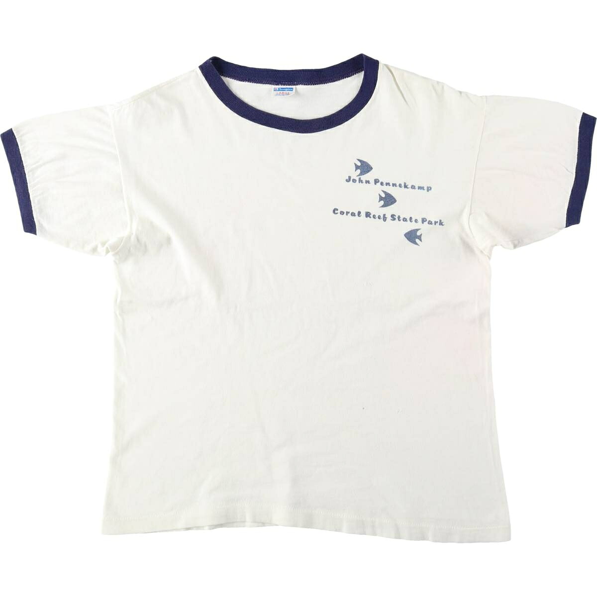 Champion/チャンピオン バータグ リンガーTシャツ