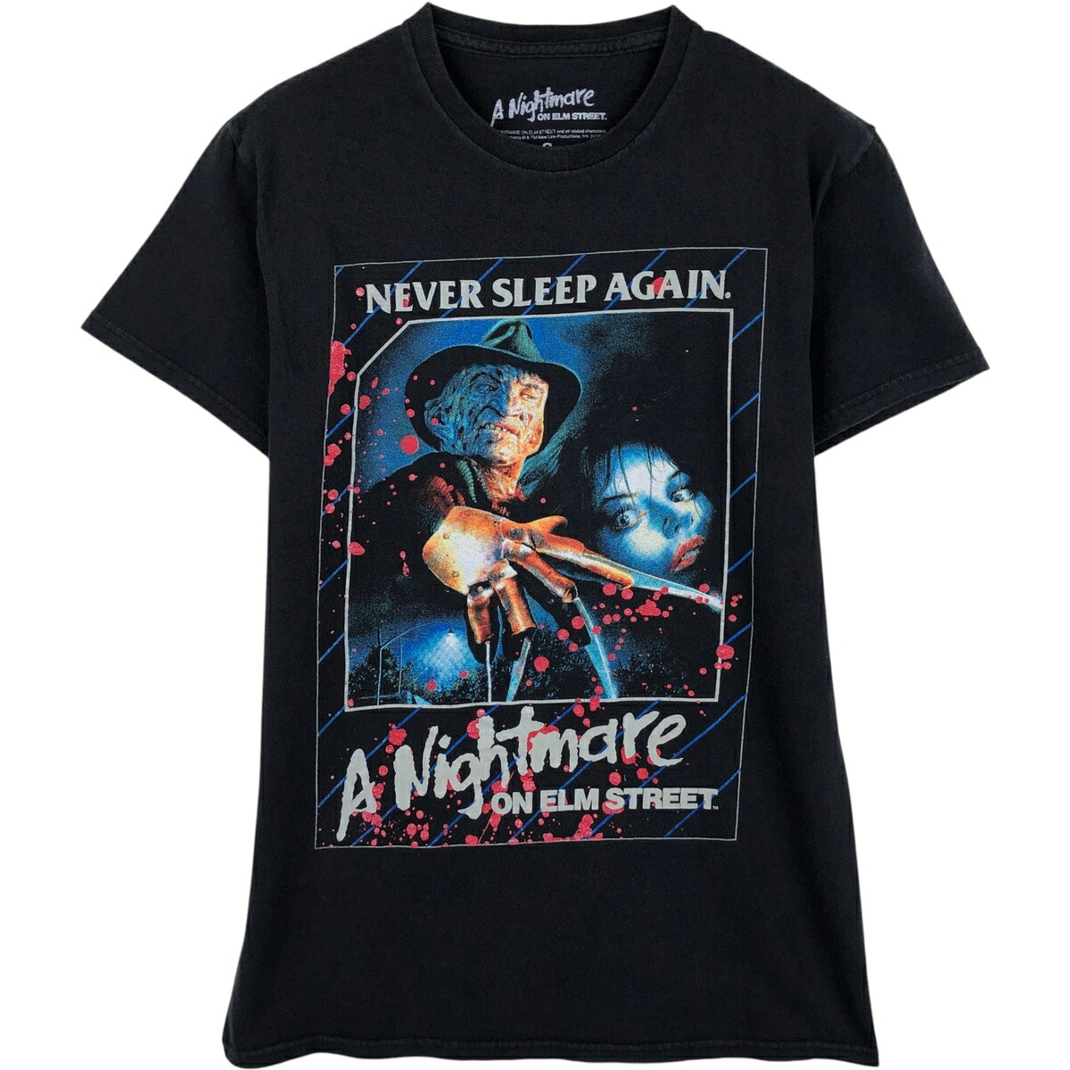 A Nightmare on Elm Street エルム街の悪夢 フレディ 映画 ムービーTシャツ