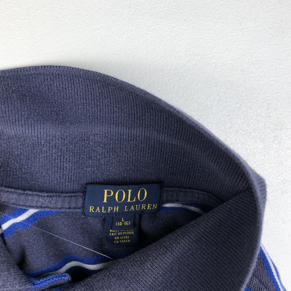 Ralph Lauren/ラルフローレン POLO RALPH LAUREN 半袖 ボーダー ポロシャツ