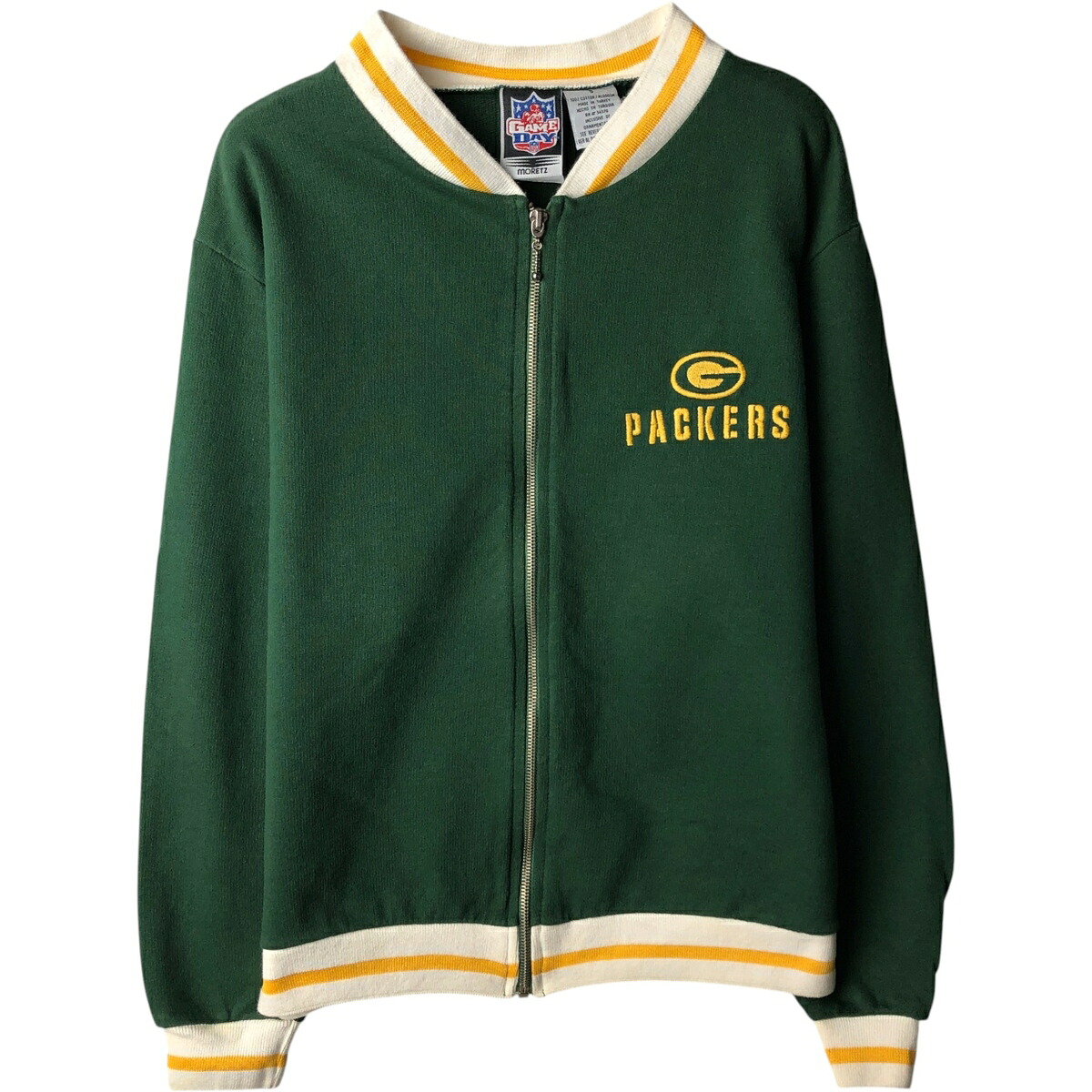 MORETZ GAME DAY フルジップスウェットシャツ トレーナー