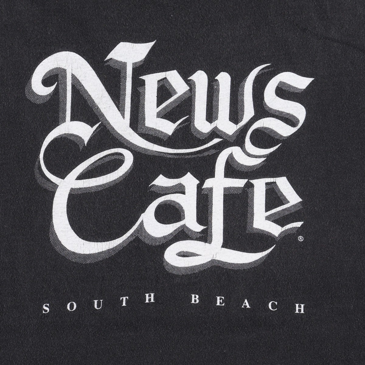 Hanes/ヘインズ News Cafe ニュースカフェ アドバタイジングTシャツ