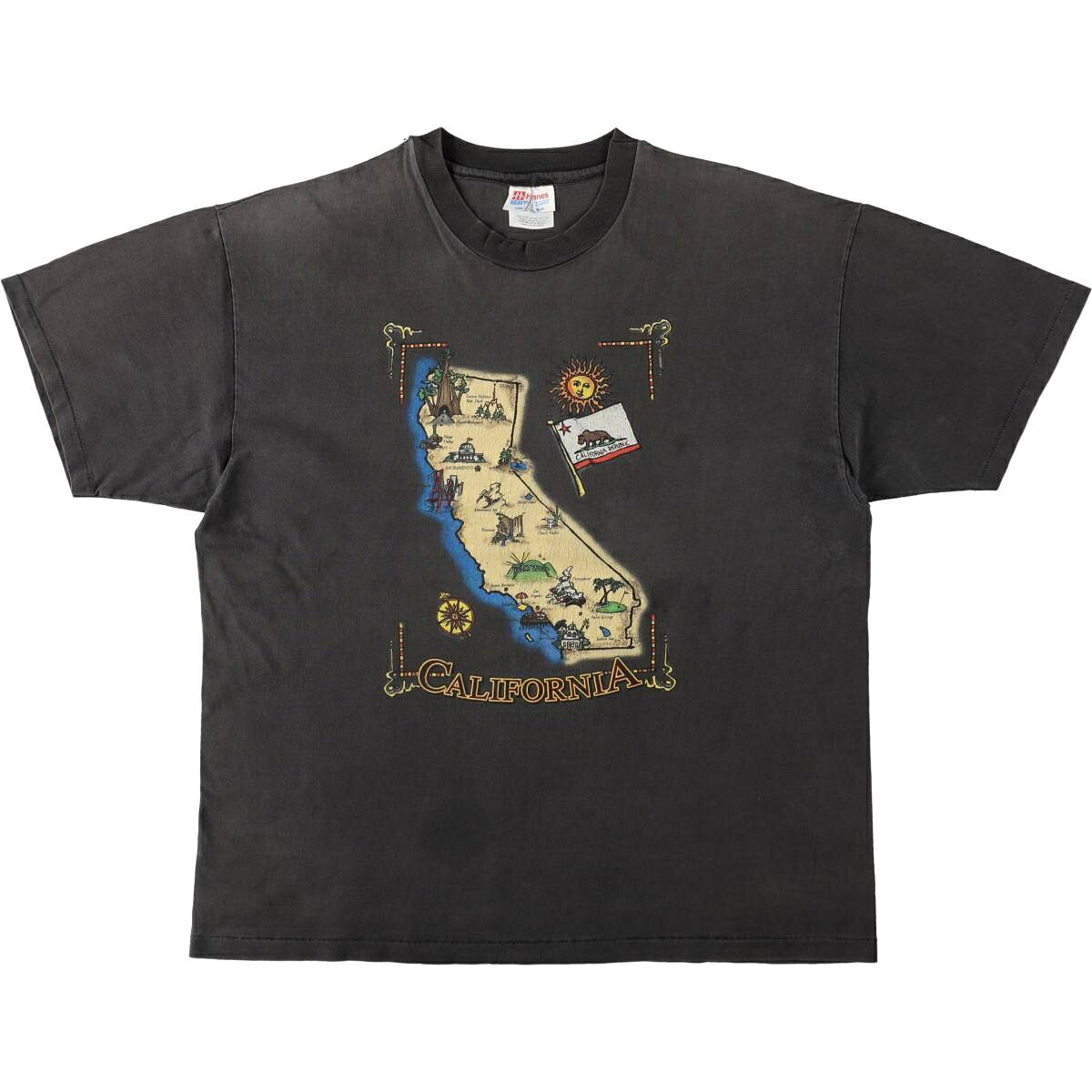 Hanes/ヘインズ HEAVYWEIGHT プリントTシャツ
