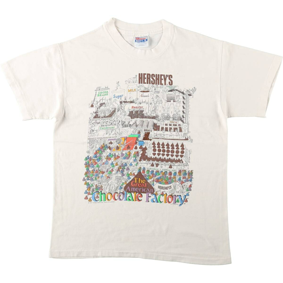 Hanes/ヘインズ The Hershey Company プリントTシャツ