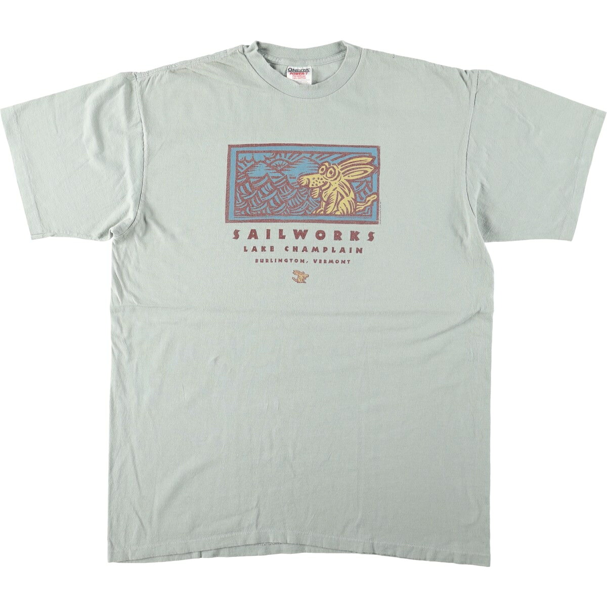 ONEITA/オニータ POWER-T プリントTシャツ
