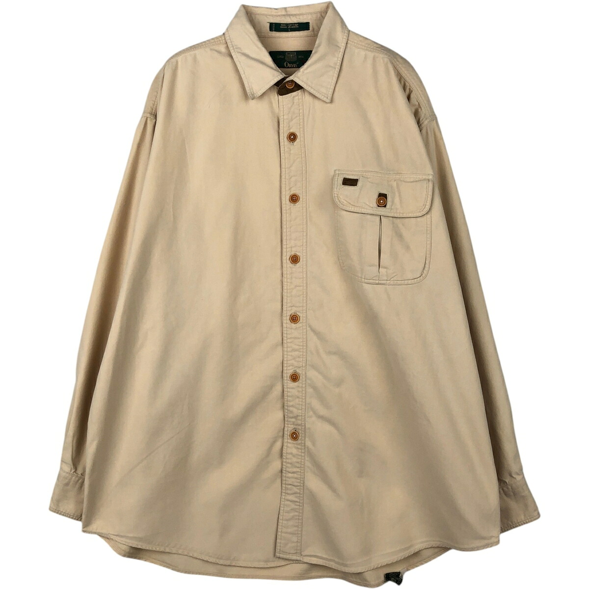 ORVIS 長袖 コットンシャツ