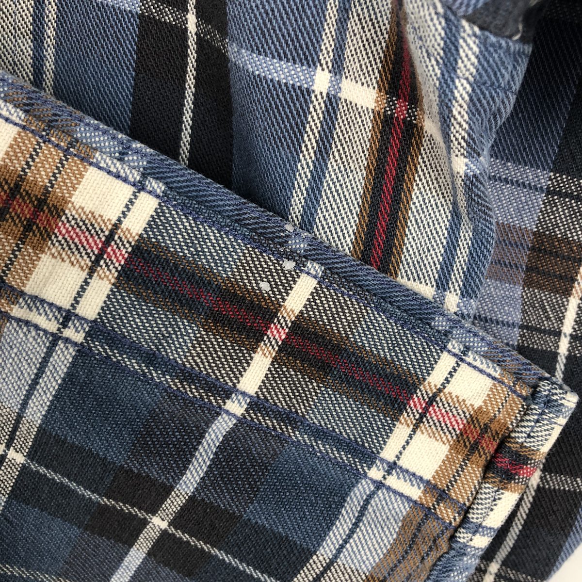 Eddie Bauer/エディーバウアー Elkhorn Twill 長袖 コットンチェックシャツ