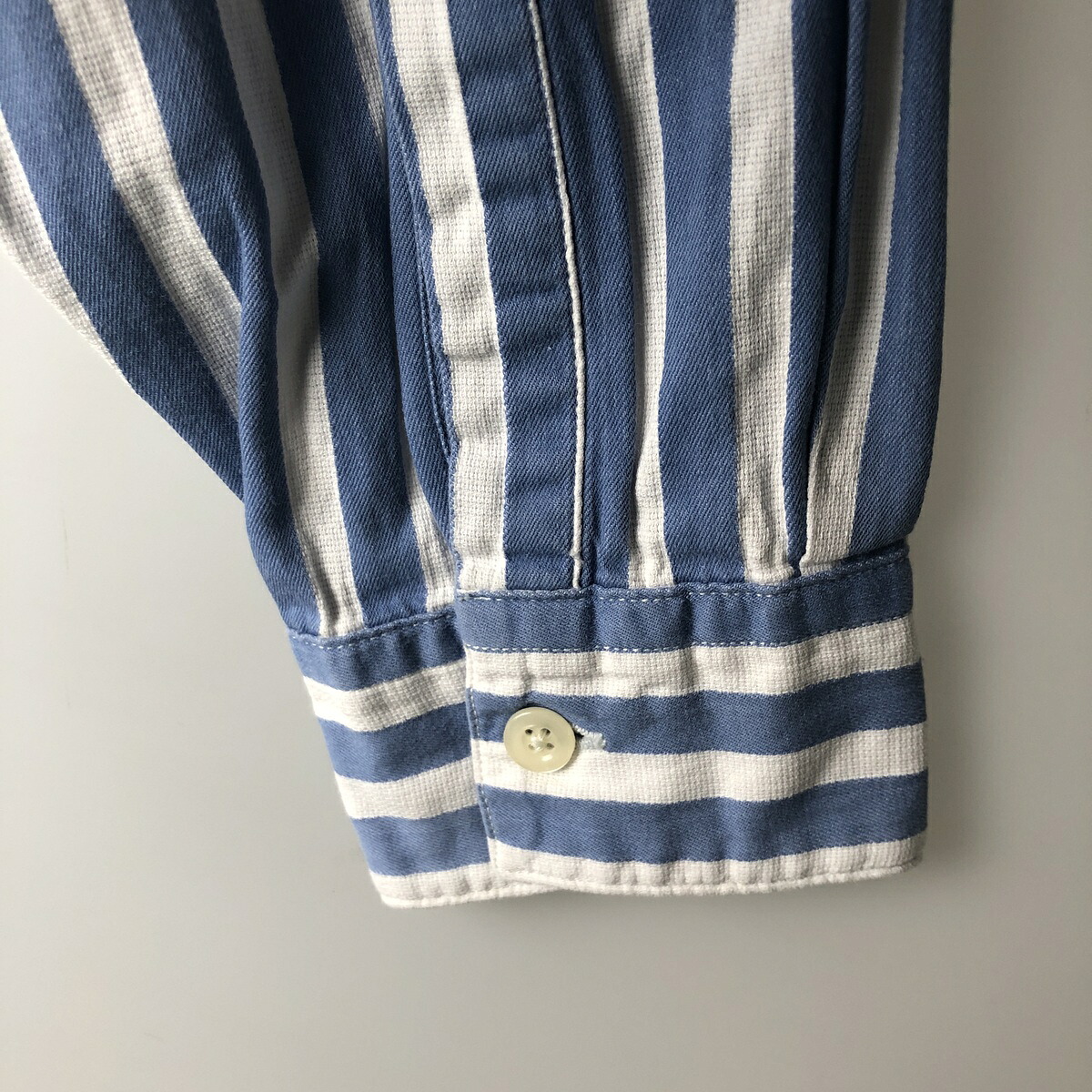 ARMANI/アルマーニ JEANS 長袖 コットンストライプシャツ